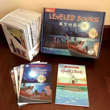 81books RAZ M-nível de Caixa de Presente Versão para Crianças em inglês Graded Leitura de Livros Nivelado Livros