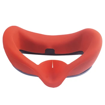 Para o Pico Neo 3 Máscara facial Vr Smart Acessórios com o Dispositivo para o Pico Neo 3 Capa de Silicone Suor Olho Máscara de Proteção-Vermelho