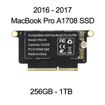 SELLTOONE 256GB de 512GB SSD de 1 tb Para 2016 2017 MacBook Pro Retina A1708 HD Disco de Estado Sólido EMC3164 EMC 2978 Atualização de Grande Capacidade