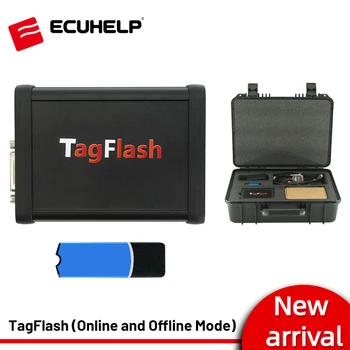 O mais novo TagFlash ECU Programador de Suporte OBD/BANCO/BOOT/BDM/ JTAG Completa do Modo de Leitura TCU Para Carro Caminhão Moto Chip Ferramenta de Ajuste de