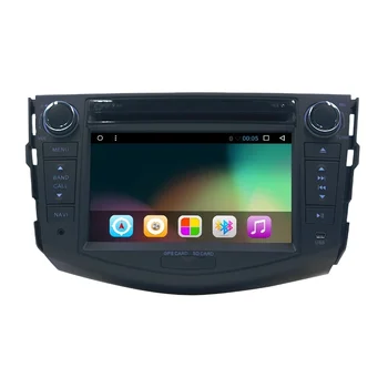 YHT de 7 Polegadas Android Auto Sistema de DVD 2 Din Rádio do Carro Para Toyota RAV4 com GPS BT USB Wifi, câmara de marcha à ré