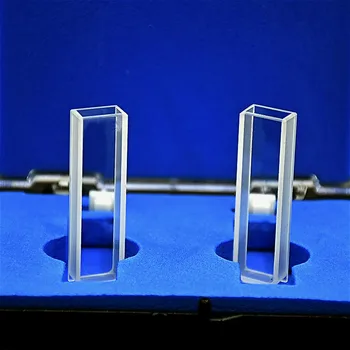 Cubeta de quartzo ( Amostra de Líquido Célula) a Absorção Celular de 5 mm de Medição de Luz Refletida Tina Gel Pegajoso Tecnologia 2 / PK