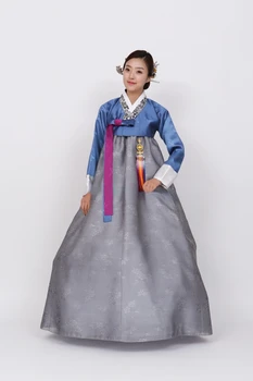 Senhoras Hanbok Personalizado Coreano Importados Tecido Senhoras Hanbok/Mãe Hanbok Coreano Étnica Roupas