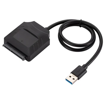 SATA para USB Adaptador de Rápida Velocidade da Unidade de disco Rígido Conversor de Cabo de Transmissão de Dados