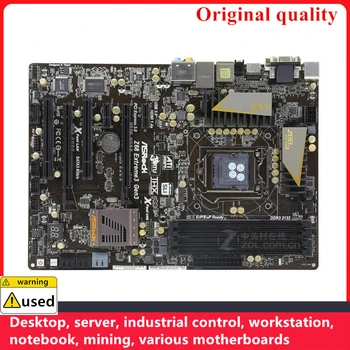 Utilizado Para a ASROCK Z68 Extreme3 Gen3 placas-mãe LGA 1155 DDR3 16GB M-ATX Para Intel Z68 Overclocking placa-mãe SATA III USB3.0