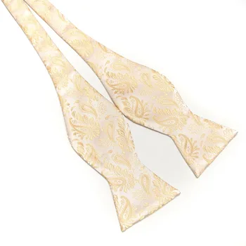 HOOYI moda bowties Empate Auto padrão dos Homens Florais, Laços borboletas gravata