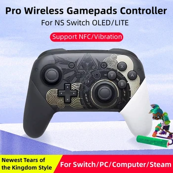 Sem Fios Bluetooth, Comandos do Controlador Para o Parâmetro NS de Suporte do Jogo Vibração NFC Joystick Para Mudar OLED/Lite do Computador do PC da Steam