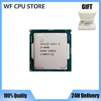Processador Intel Core i5-8600K i5 8600K 3.6 GHz Six-Core de Seis Thread da CPU Processador 9M 91W LGA 1151