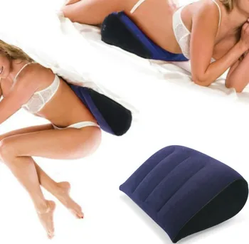 Inflável, PVC Reunindo Travesseiro Cunha Amor Travesseiro Triângulo Dobrável Mestre Almofada de mão-de-verão Sentado Sofá-Cama de Móveis