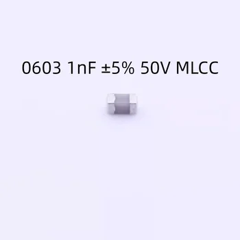 4000PCS/MONTE CGA3E2C0G1H102JT0Y0N Capacitor 0603 1nF intervalo de ±5% 50V MLCC