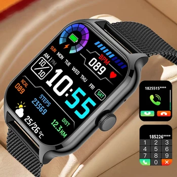 2023 Novas Mulheres Smartwatch de Chamada Bluetooth Coração da Taxa de Oxigênio no Sangue Tracker Esporte Smart Relógio Mulheres Homens para IOS Androird Para Xiaomi