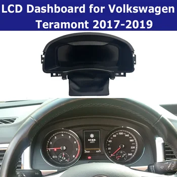Painel Digital Virtuais do Painel de Instrumentos do CockPit LCD com Velocímetro para VW Teramont 2017-2019