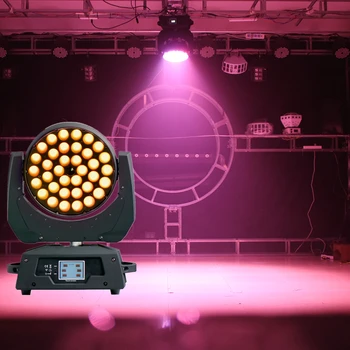 36 foco e tingimento de luzes, iluminação de palco profissional, luminárias podem ser utilizados em diversas discotecas e festas