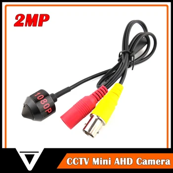 HD 1080P AHD Câmera Mini Bullet AHD de Vídeo de Câmeras de Segurança, Com 3,7 mm Lente caixa de Metal para 2MP CCTV AHD Sistema DVR