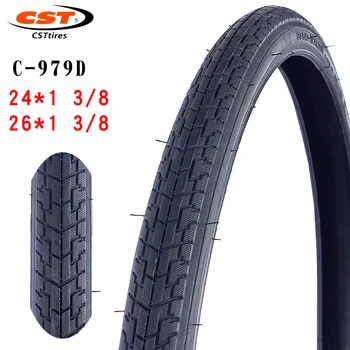 CST bicicleta de montanha de pneus C979D 24 26 polegadas 24*1 3/8 26*1 3/8 peças de Bicicletas Antiderrapante e resistente ao desgaste de pneus de bicicleta
