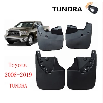 4pcs Pesados Moldado Respingo de Lama Retalhos de Protetores de pára-lamas Para Toyota TUNDRA 2008-2022
