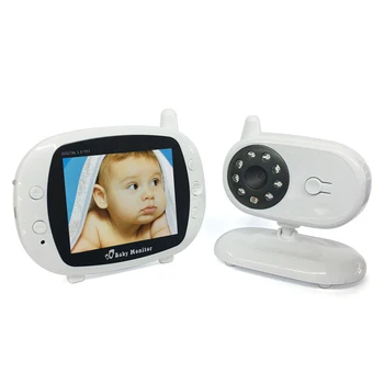 3.5 polegadas sem Fio de Cor do Monitor do Bebê do Bebê Eletrônico de Vídeo de 2 Vias de Áudio Babá Câmera de Visão Noturna Monitor de Temperatura 850M