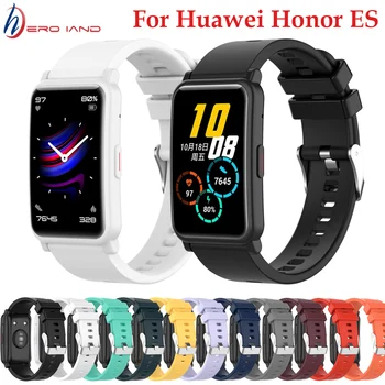 Silicone Pulseira de 20mm, Alça Para Huawei Honor Assistir ES Original Smartwatch Bracelete Pulseira Para Amazfit GTS 2 /GTR 42mm Banda