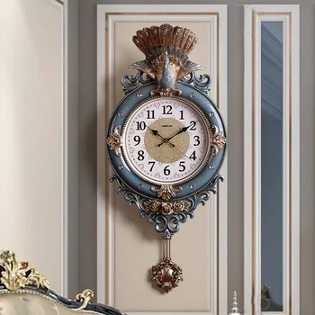 Clássico Cozinha Grande Relógio De Parede Do Quarto Vintage De Escritório De Luxo Movimento Digital Relógios Mural Zegar Scienny Decoração Do Quarto