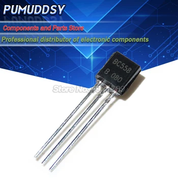 50PCS BC558 BC558B Transistor TO-92 IC