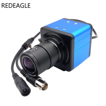 REDEAGLE Industrial 2.8-12mm 6-60mm CS Varifocal Lente de Zoom 1200TVL 960H CVBS Cor Analógico de Vigilância por Câmera de Segurança