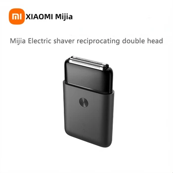 XIAOMI MIJIA Portátil máquina de Barbear Eléctrica Mini Smart Ouviu Aparador de Secos e Molhados de Barbear Reciproca Cabeça de Cortador IPX7 Impermeável