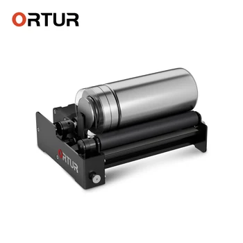 Profissional de gravação a Laser Rotativo Rollrer YRR 3.0 com Rotação de 360° Módulo de Ferramentas em Latas de Ovos Para Ortur Máquina de gravação a Laser