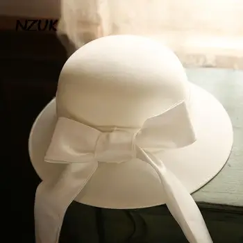 NZUK de Noiva Fascinator Adornos Chapéu de Festa de Casamento de Sinamay Chapéu de Aba Larga accesorios para cabeza de noiva caput ceremonie