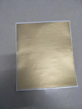 20 Folhas de 200x235mm Ouro Adesivo RASPAR Adesivo DIY Manual Feita a Mão Arranhada cartões de Faixa Filme