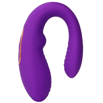 Em Forma De Funil Wearable Dupla Estimulador Vibrador Impermeável Feminino Brinquedo Do Sexo Vaginal Vibrador, Masturbador Clitóris