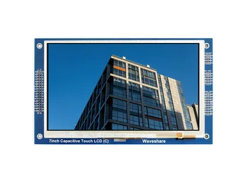 Waveshare de 7 Polegadas 800*480 Multicolor LCD Gráfico (C) Com Tela de Toque Capacitivo GT911 CONTROLADOR de TOQUE TFT, RA8875