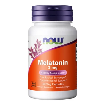 Frete grátis Melatonina 3 mg Sono Saudável Ciclo de Radicais Livres aparelho Digestivo Apoio De 180 Cápsulas
