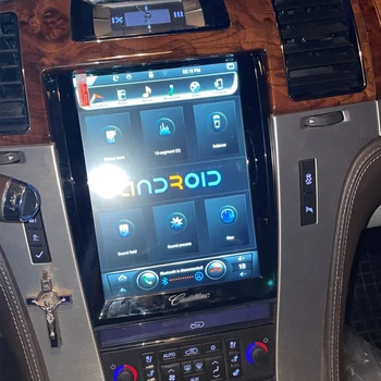 Tesla ecrã Car Multimedia Player Para o Cadillac escalade de 2007 a 2015 Android Rádio do Carro Áudio estéreo GPS de Navegação Unidade de Cabeça