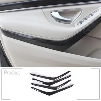 4pcs Para a Mercedes benz W222 S Classe S320 2014-2017 Carro-estilo do Carro Decoração Interior da Porta de Tiras de Guarnição