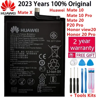Hua Wei 100% Original HB436486ECW Bateria 4000mAh Para Huawei Mate 10 Mate 10 Pro /P20 Pro AL00 L09 L29 TL00 Baterias +Ferramentas