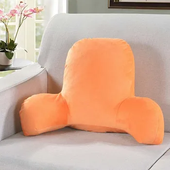 Veludo, veludo cotelê volta almofada da poltrona Lombar sofá travesseiro de volta quente e macio