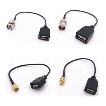 BNC/SMA macho&Fêmea para cabo de dados USB conector fêmea RG174 baixa perda do cabo de extensão