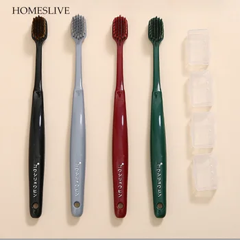 HOMESLIVE 5PCS Escova Dental Beleza Saúde Acessórios Para o Clareamento de Dentes Instrumento Raspador de Língua Frete Grátis Produtos