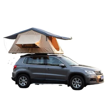 Fácil de Configurar exterior carro da família da parte superior do telhado barraca de camping macio no telhado tenda