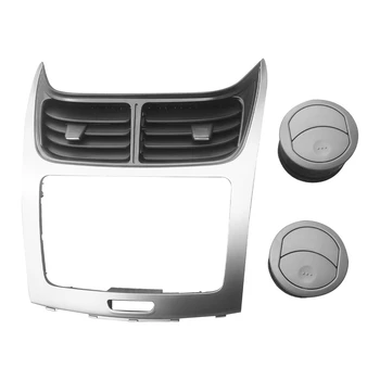 Rádio de carro do Quadro Fáscia para Chevrolet Sail 2010-2014 Carro C/Ar Condicionado, de Ventilação de Ar de Saída do Painel de Grade Tampa