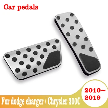 Para Dodge Charger / Chrysler 300C 2010-2019 2020 Para Seat Leon 5F MK3 Acelerador de apoio para os Pés do Pedal do Freio da Embreagem Pad Acessórios