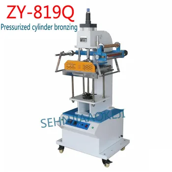 ZY-819Q Pneumático de carimbo quente máquina automática de acrílico de carimbo quente máquina de Grande área de plástico, máquina de estampagem 10-30time/min
