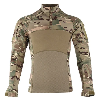 Homens 2022 Notícias de Combate Camisas Comprovada Tático Vestuário Uniforme Militar CP Camuflagem Airsoft Exército Terno Respirável Roupas de Trabalho