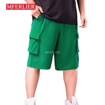 Verão Oversize Shorts 6XL Cintura 140 cm 7XL Plus Size Homens Shorts