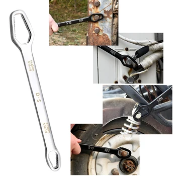 Extremidade dupla Chave 8-22mm Durável Bicicleta Ferramenta de Reparo do Osso Chave Multi-purpose Hex Osso Chave de Ferramentas de Mão