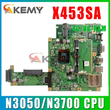 X453SA placa-mãe com N3050/N3700 de CPU e a placa principal Para ASUS X453SA X453S X453 Laptop placa Mãe 100% Testada OK Usado