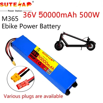 36V da Bateria 50Ah 18650 bateria de lítio 10S3P 50000mah 500W Mesma porta 42V Scooter Elétrica M365 ebike de Energia da Bateria com a BMS
