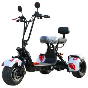 Adulto 3 Rodas Triciclo Elétrico De Scooters De Mobilidade Scooter Elétrica