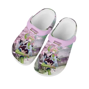Kanroji Mitsuri Casa Entope Mens Womens Adolescente Personalizar Sapatos De Água Demon Slayer Desenho Animado Jardim De Praia Do Furo De Chinelos, Sandálias