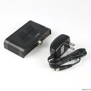 3G de Segurança Digital CardI BNC Compatíveis com HDMI, Conversor Divisor de Caixa de Escalonamento Com Áudio embebido de Rede